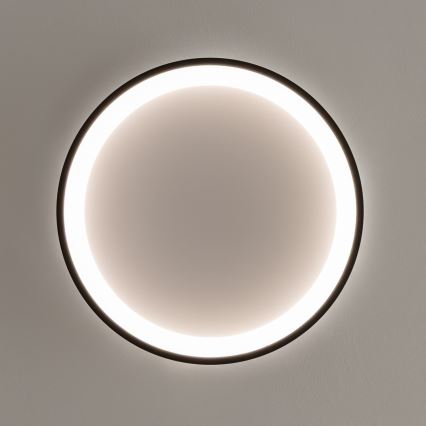 Brilagi - LED Stmívatelné stropní svítidlo FALCON SLIM LED/42W/230V 3000-6500K pr. 50 cm černá + dálkové ovládání