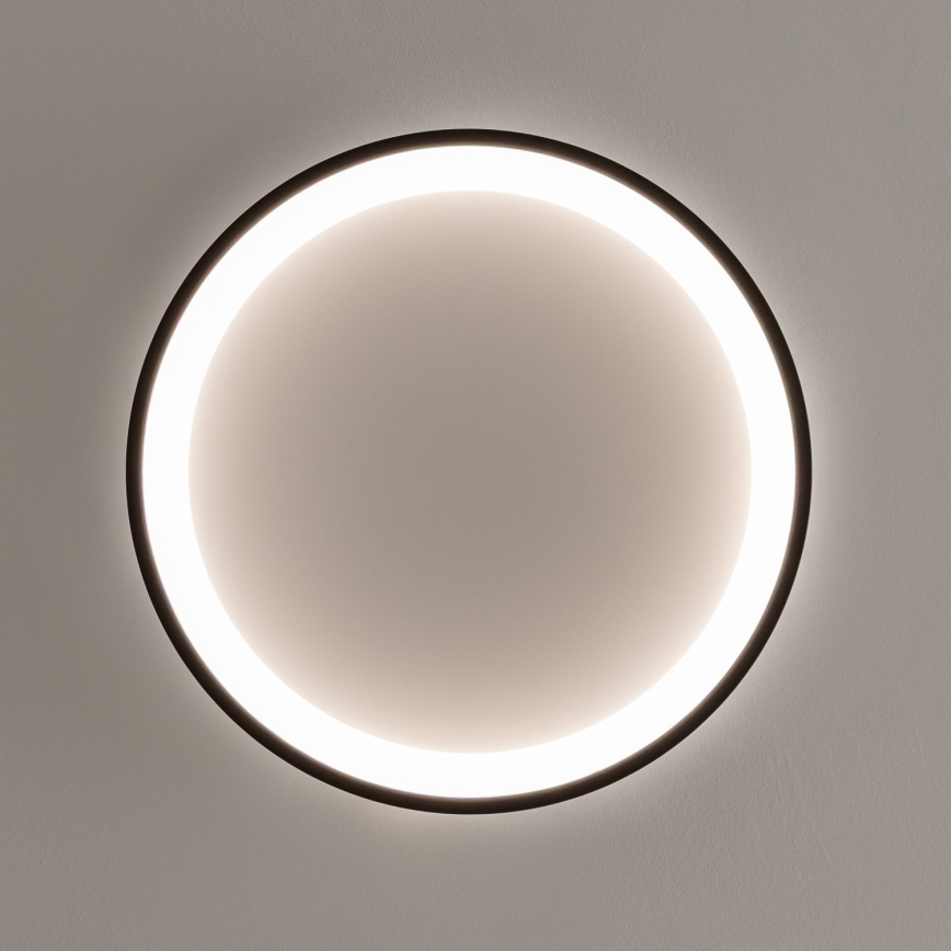 Brilagi - LED Stmívatelné stropní svítidlo FALCON SLIM LED/42W/230V 3000-6500K pr. 50 cm černá + dálkové ovládání