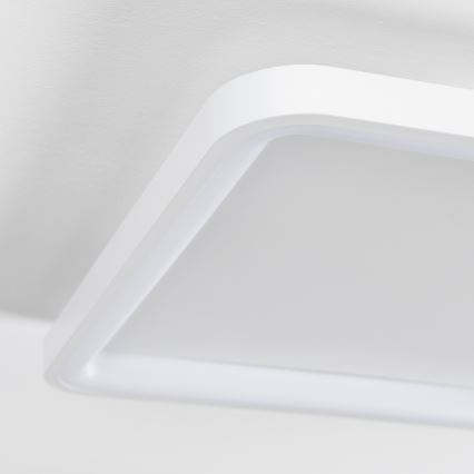 Brilagi - LED Stmívatelné stropní svítidlo FALCON SLIM LED/50W/230V 3000-6500K 50x50 cm bílá + dálkové ovládání