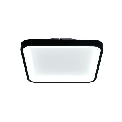 Brilagi - LED Stmívatelné stropní svítidlo FALCON SLIM LED/50W/230V 3000-6500K 50x50 cm černá + dálkové ovládání