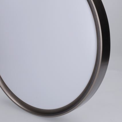 Brilagi - LED Stmívatelné stropní svítidlo FANCIA LED/48W/230V 3000-6500K pr. 39 cm antracit + dálkové ovládání