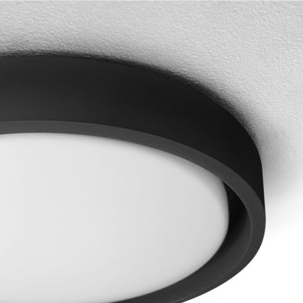 Brilagi - LED Stmívatelné stropní svítidlo MATTEO LED/48W/230V 3000-6500K pr. 41 cm černá  + dálkové ovládání