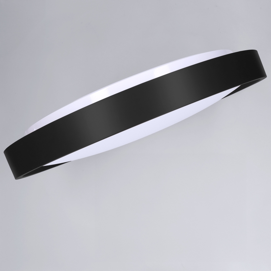 Brilagi - LED Stmívatelné stropní svítidlo MATTEO LED/48W/230V 3000-6500K pr. 41 cm černá  + dálkové ovládání