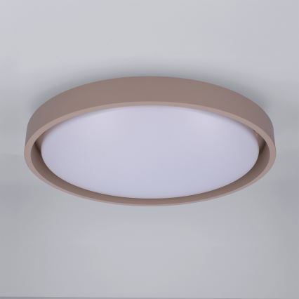 Brilagi - LED Stmívatelné stropní svítidlo MATTEO LED/48W/230V 3000-6500K pr. 41 cm taupe  + dálkové ovládání