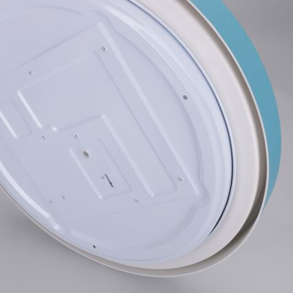 Brilagi - LED Stmívatelné stropní svítidlo MATTEO LED/48W/230V 3000-6500K pr. 41 cm tyrkysová + dálkové ovládání