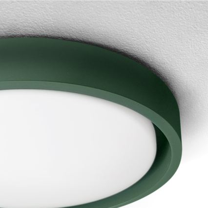 Brilagi - LED Stmívatelné stropní svítidlo MATTEO LED/48W/230V 3000-6500K pr. 41 cm zelená + dálkové ovládání