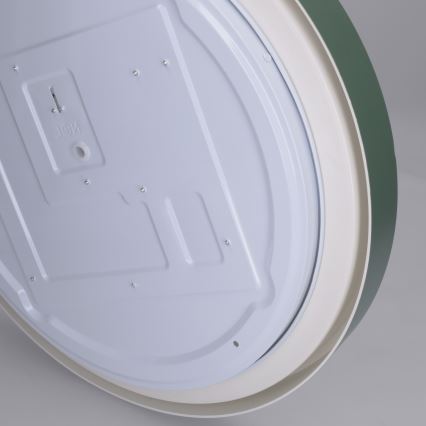 Brilagi - LED Stmívatelné stropní svítidlo MATTEO LED/48W/230V 3000-6500K pr. 41 cm zelená + dálkové ovládání