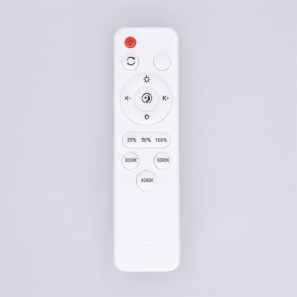 Brilagi - LED Stmívatelné stropní svítidlo MATTEO LED/48W/230V 3000-6500K pr. 41 cm zelená + dálkové ovládání