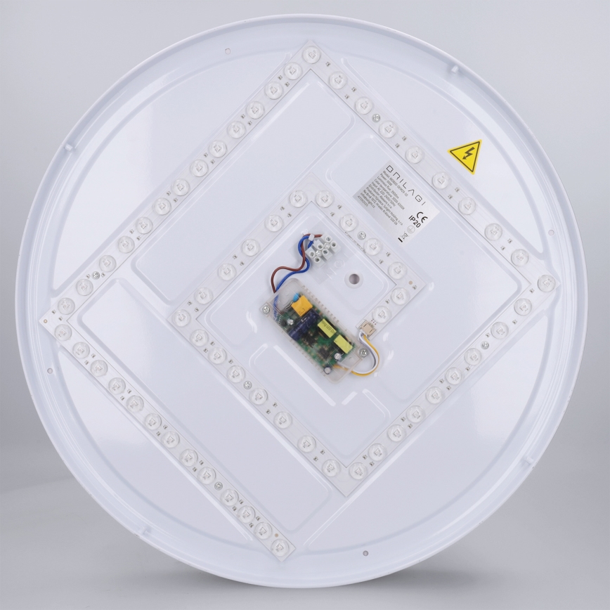 Brilagi - LED Stmívatelné stropní svítidlo MATTEO LED/60W/230V 3000-6500K pr. 51,5 cm černá + dálkové ovládání