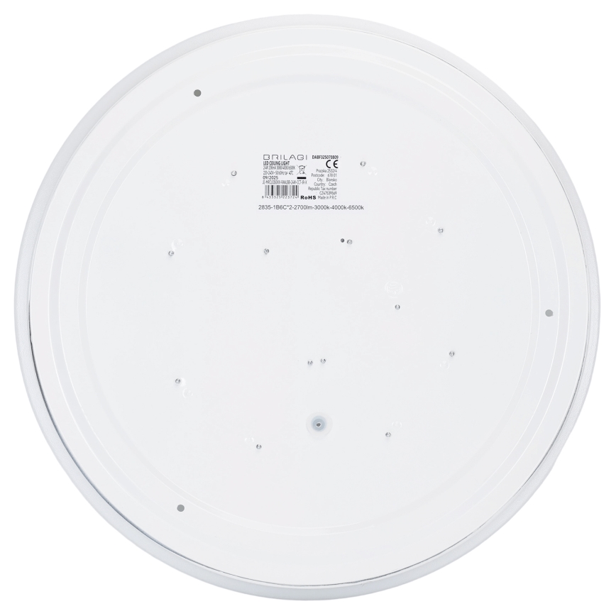 Brilagi - LED Stmívatelné stropní svítidlo MILKY WAY LED/24W/230V 3000-6500K pr. 38 cm + dálkové ovládání