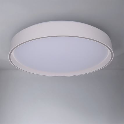 Brilagi - LED Stmívatelné stropní svítidlo NANCI LED/60W/230V 3000-6500K pr. 49 cm bílá + dálkové ovládání