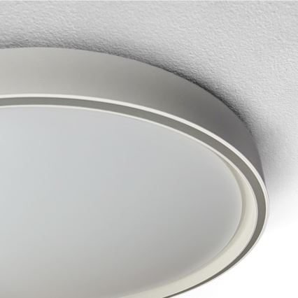 Brilagi - LED Stmívatelné stropní svítidlo NANCI LED/60W/230V 3000-6500K pr. 49 cm stříbrná + dálkové ovládání