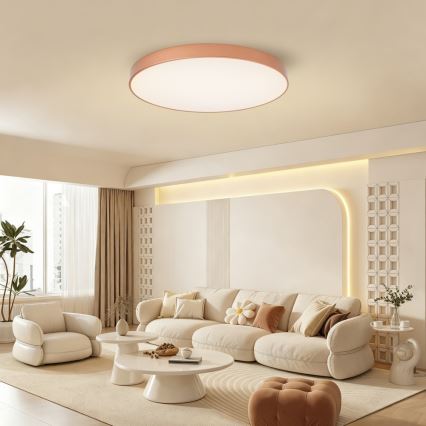 BRILAGI - LED Stmívatelné stropní svítidlo POOL SMART LED/100W/230V 3000-6000K pr. 80 cm Wi-Fi Tuya měděná + dálkové ovládání