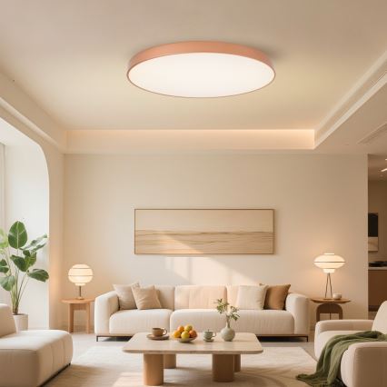 BRILAGI - LED Stmívatelné stropní svítidlo POOL SMART LED/128W/230V 100 cm 3000-6000K Wi-Fi Tuya měděná + dálkové ovládání
