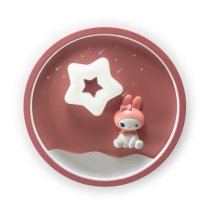 Brilagi - LED Stmívatelné dětské stropní svítidlo BUNNY LED/83W/230V 3000-6000K pr. 49 cm + dálkové ovládání