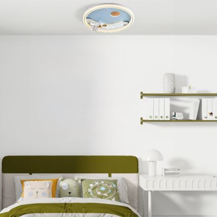 Brilagi - LED Stmívatatelné dětské stropní svítidlo LED/42W/230V 3000/5700K astronaut
