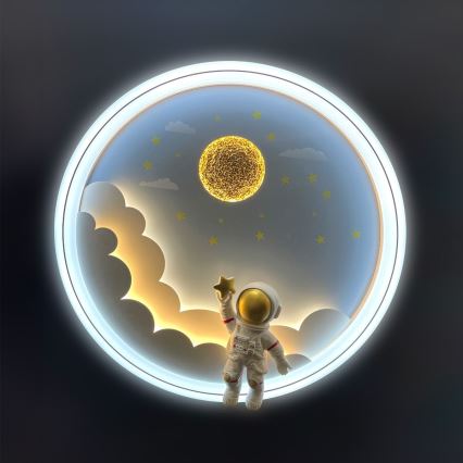 Brilagi - LED Stmívatatelné dětské stropní svítidlo LED/42W/230V 3000/5700K astronaut