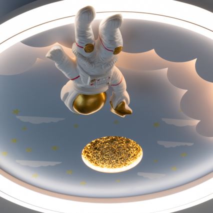 Brilagi - LED Stmívatatelné dětské stropní svítidlo LED/42W/230V 3000/5700K astronaut