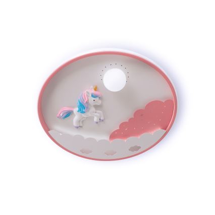 Brilagi - LED Stmívatelné dětské stropní svítidlo UNICORN LED/68W/230V 3000-6000K pr. 49 cm + dálkové ovládání