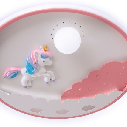 Brilagi - LED Stmívatelné dětské stropní svítidlo UNICORN LED/68W/230V 3000-6000K pr. 49 cm + dálkové ovládání
