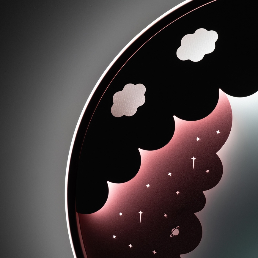 Brilagi - LED Stmívatelné dětské stropní svítidlo UNICORN LED/68W/230V 3000-6000K pr. 49 cm + dálkové ovládání