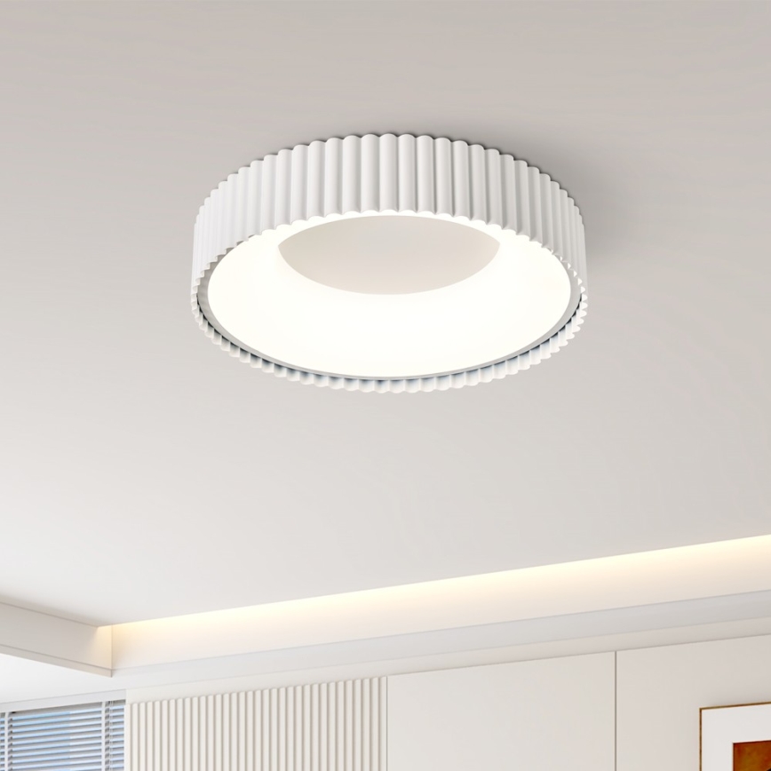 Brilagi - LED Stmívat. stropní svítidlo FALCON MODERN LED/30W/230V 3000-6000K 40 cm bílá + dálkové ovládání