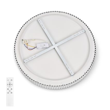 Brilagi - LED Stmívatelné stropní svítidlo FALCON MODERN LED/54W/230V 3000-6000K 60 cm bílá + dálkové ovládání