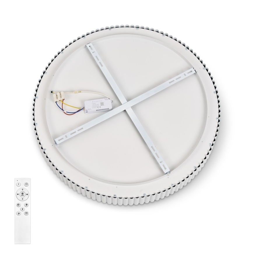 Brilagi - LED Stmívatelné stropní svítidlo FALCON MODERN LED/54W/230V 3000-6000K 60 cm bílá + dálkové ovládání