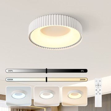 BRILAGI - LED Stmívat. stropní svítidlo FALCON MODERN LED/30W/230V 3000-6000K pr. 40 cm bílá + dálkové ovládání
