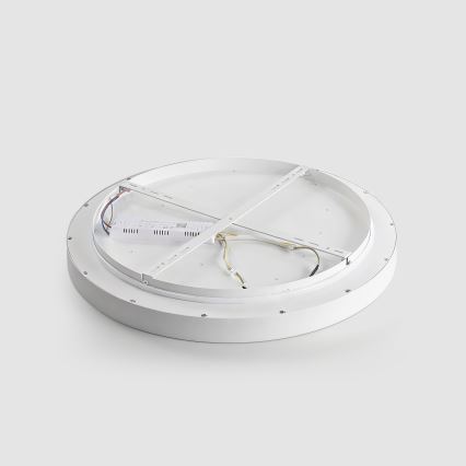 Brilagi - LED Stmívatelné stropní svítidlo GLASS POOL DOUBLE LED/80W/230V 3000-6000K 60 cm bílá + dálkové ovládání