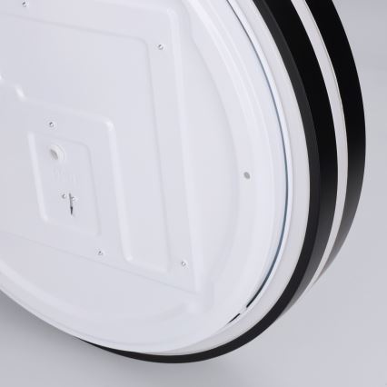 Brilagi - LED Stmívatelné stropní svítidlo NAOMI LED/48W/230V 3000-6500K pr. 39 cm černá + dálkové ovládání