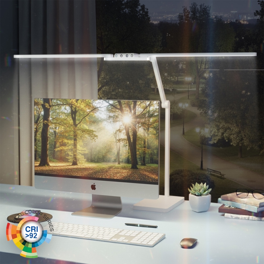 Brilagi - LED Stmívatelná dotyková stolní lampa VARIO LED/24W/230V 3000-6500K CRI 92 bílá