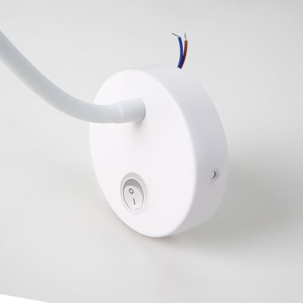 Brilagi - LED Stmívatelná flexibilní nástěnná lampa MAYA 1xG9/4W/230V bílá/zlatá 2700-6500K Wi-Fi Tuya