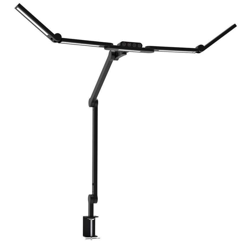 Brilagi - LED Stmívatelná flexibilní stolní lampa VARIO LED/24W/230V 3000-6500K CRI 92 černá