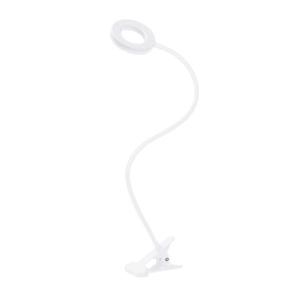 Brilagi - LED Stmívatelná lampa s klipem ORBELA LED/8W/230V 3000/4000/5000K bílá