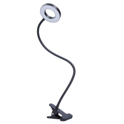 Brilagi -LED Stmívatelná lampa s klipem ORBELA LED/8W/230V 3000/4000/5000K černá