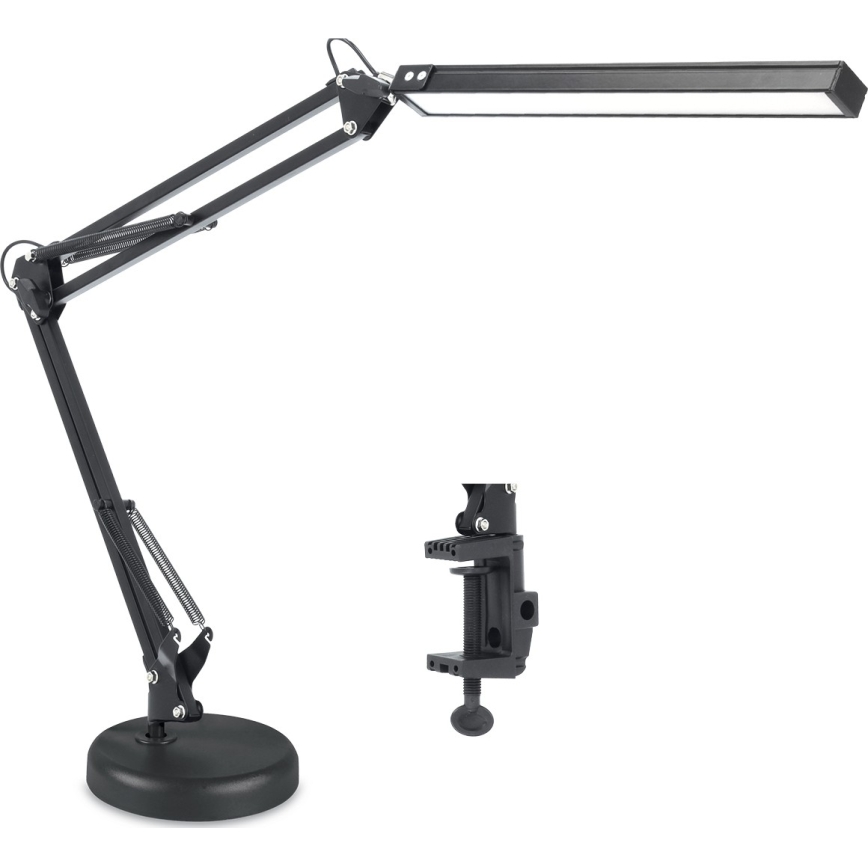 Brilagi - LED Stmívatelná stolní lampa 2v1 USB VARIO LED/14W/5V 3000-6000K černá