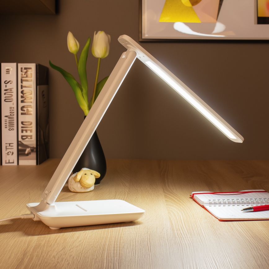Brilagi - LED Stmívatelná stolní lampa MODO LED/7W/230V 3000/4000/6500K bílá