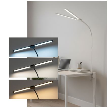 Brilagi - LED Stmívatelná stolní lampa USB VARIO LED/14W/5V 3000-6000K bílá