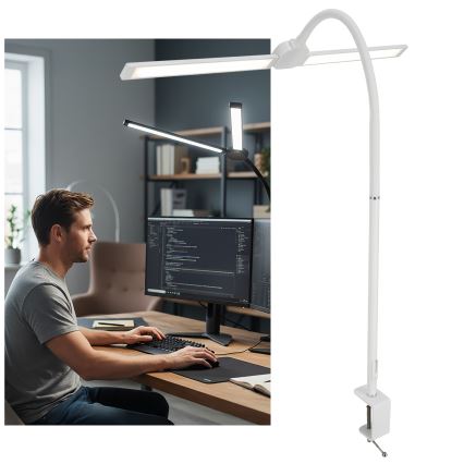 Brilagi - LED Stmívatelná stolní lampa USB VARIO LED/14W/5V 3000-6000K bílá
