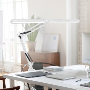 Brilagi - LED Stmívatelná stolní lampa VARIO 2xLED/14W/230V 3000-6000K bílá