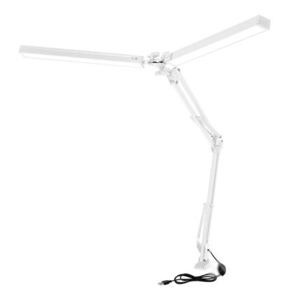 Brilagi - LED Stmívatelná flexibilní stolní lampa VARIO 2xLED/14W/230V 3000-6000K bílá