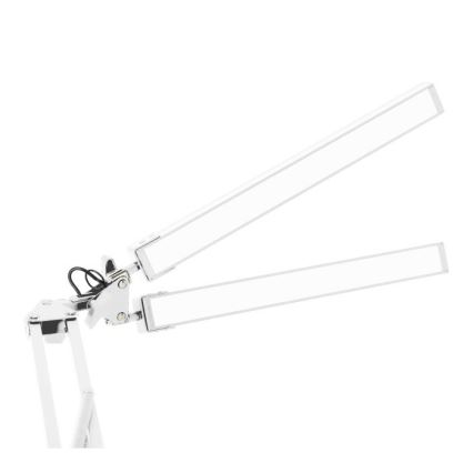 Brilagi - LED Stmívatelná flexibilní stolní lampa VARIO 2xLED/14W/230V 3000-6000K bílá