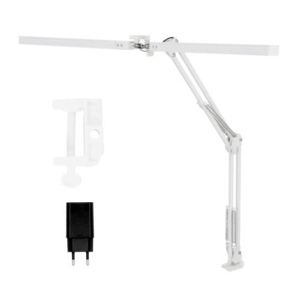 Brilagi - LED Stmívatelná flexibilní stolní lampa VARIO 2xLED/14W/230V 3000-6000K bílá