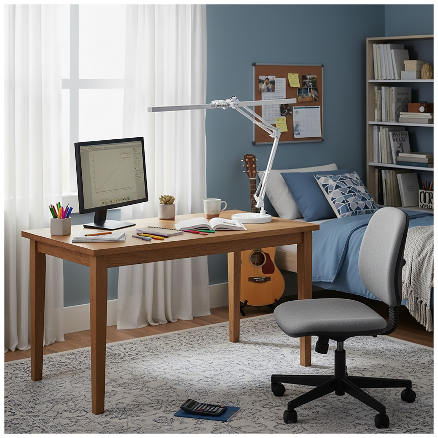 Brilagi - LED Stmívatelná stolní lampa VARIO LED/15W/230V 3000-6000K bílá
