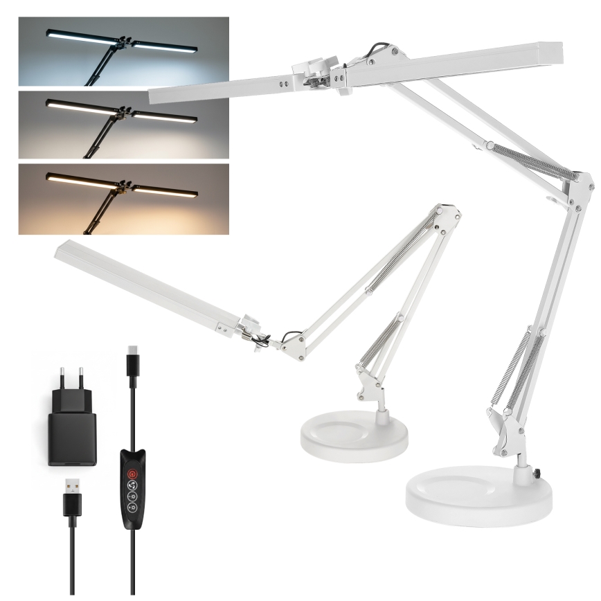 Brilagi - LED Stmívatelná stolní lampa VARIO LED/15W/230V 3000-6000K bílá