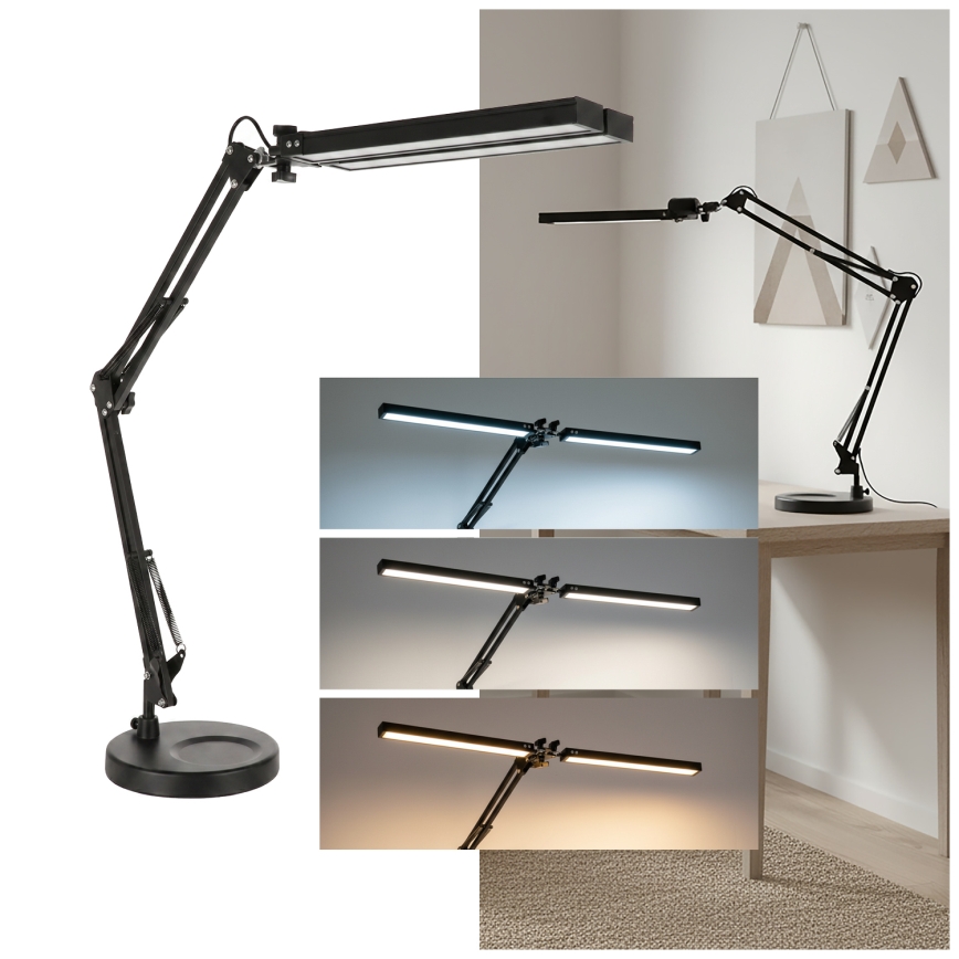 Brilagi - LED Stmívatelná stolní lampa VARIO LED/15W/230V 3000-6000K černá