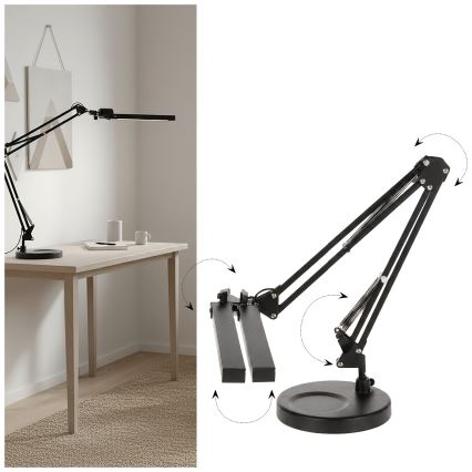 Brilagi - LED Stmívatelná stolní lampa VARIO LED/15W/230V 3000-6000K černá
