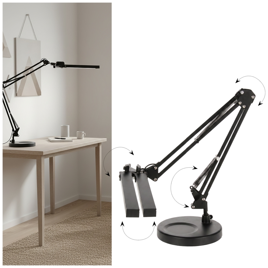 Brilagi - LED Stmívatelná stolní lampa VARIO LED/15W/230V 3000-6000K černá