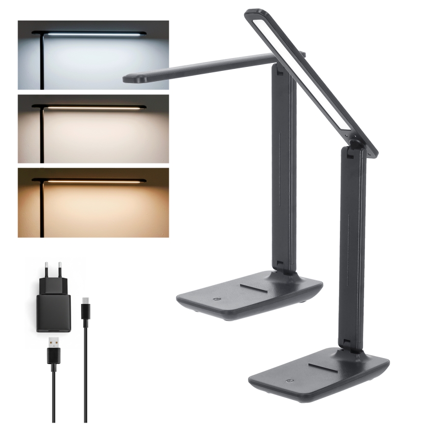 Brilagi - LED Stmívatelná stolní lampa VARIO LED/7W/230V 3000/4000/6500K antracit